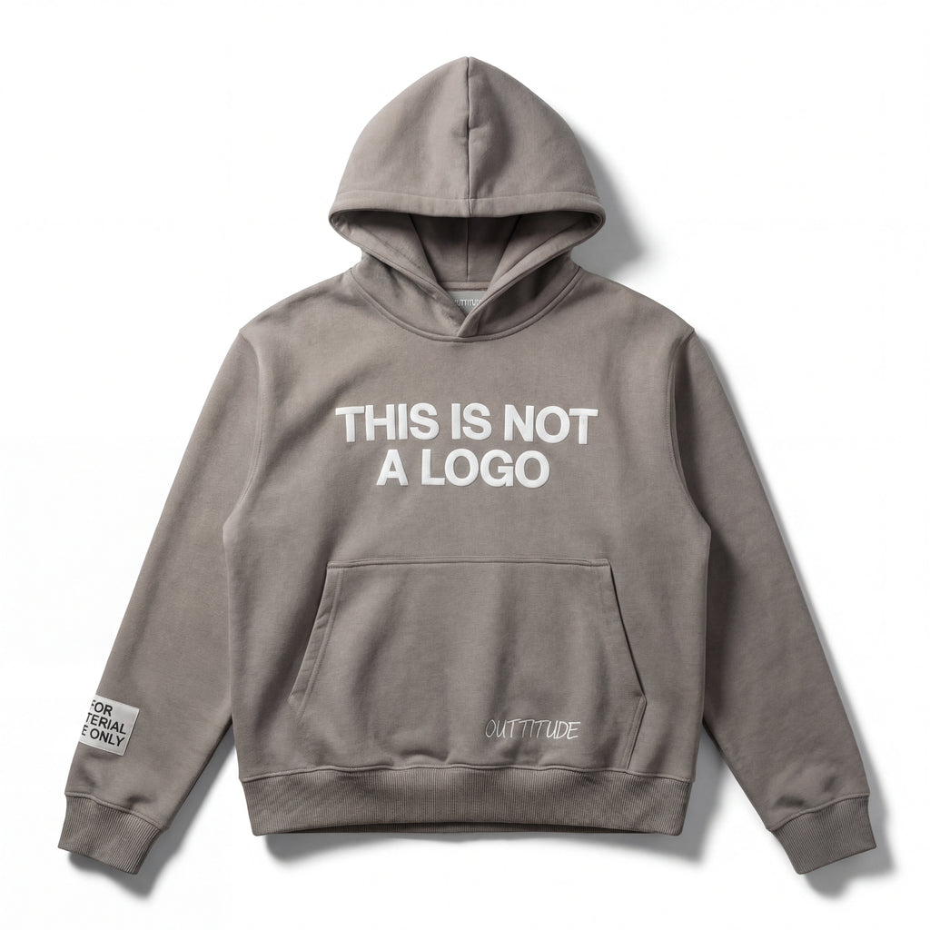 "THIS IS NOT A LOGO" Hoodie